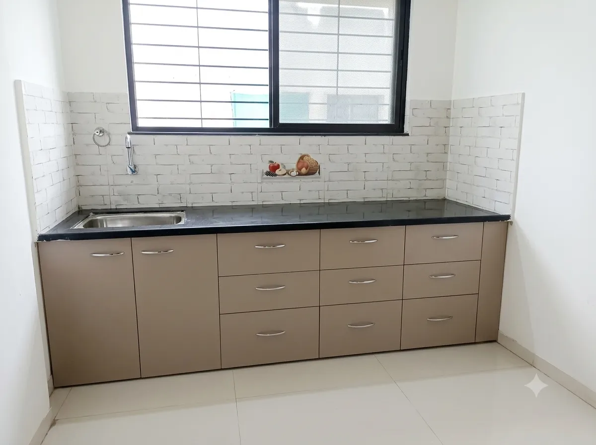 Kitchen trolley installation